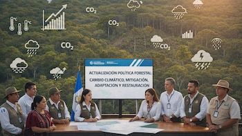 Guatemala inició la actualización de su política forestal para incorporar cambio climático, mitigación, adaptación y la restauración de bosques