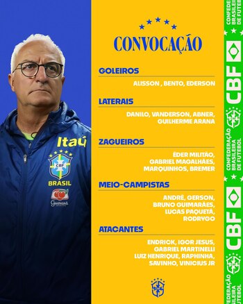 Lista de convocados de Brasil