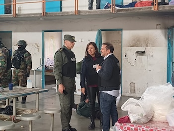 Los fiscales Eduardo Villalba y