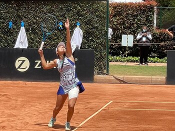 La tenista cucuteña María Camila