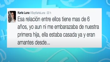Karla Luna no se quedó