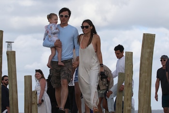 Pampita y Roberto García Moritán