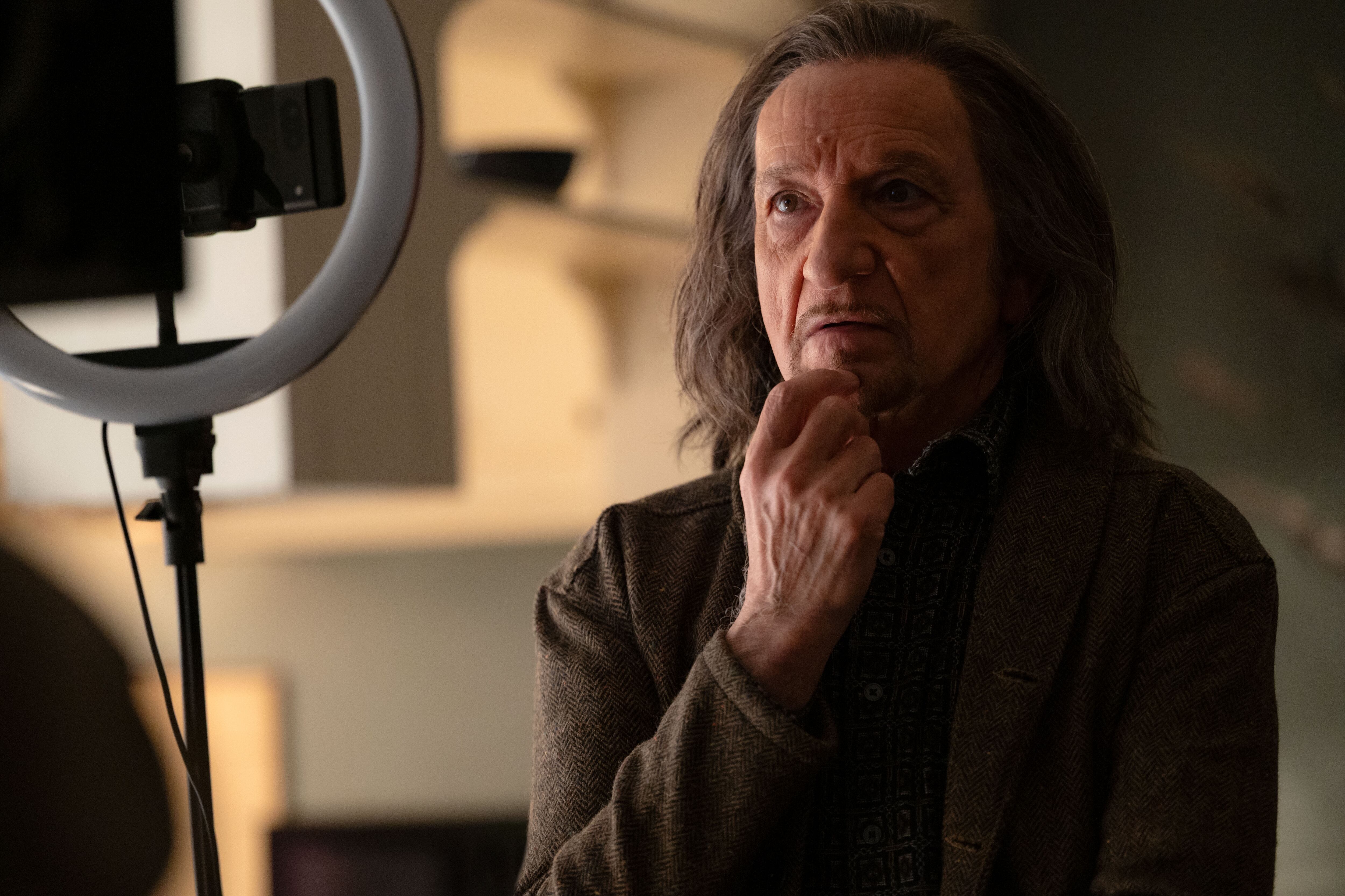 El actor Ben Kingsley, conocido por su papel como Trevor Slattery en