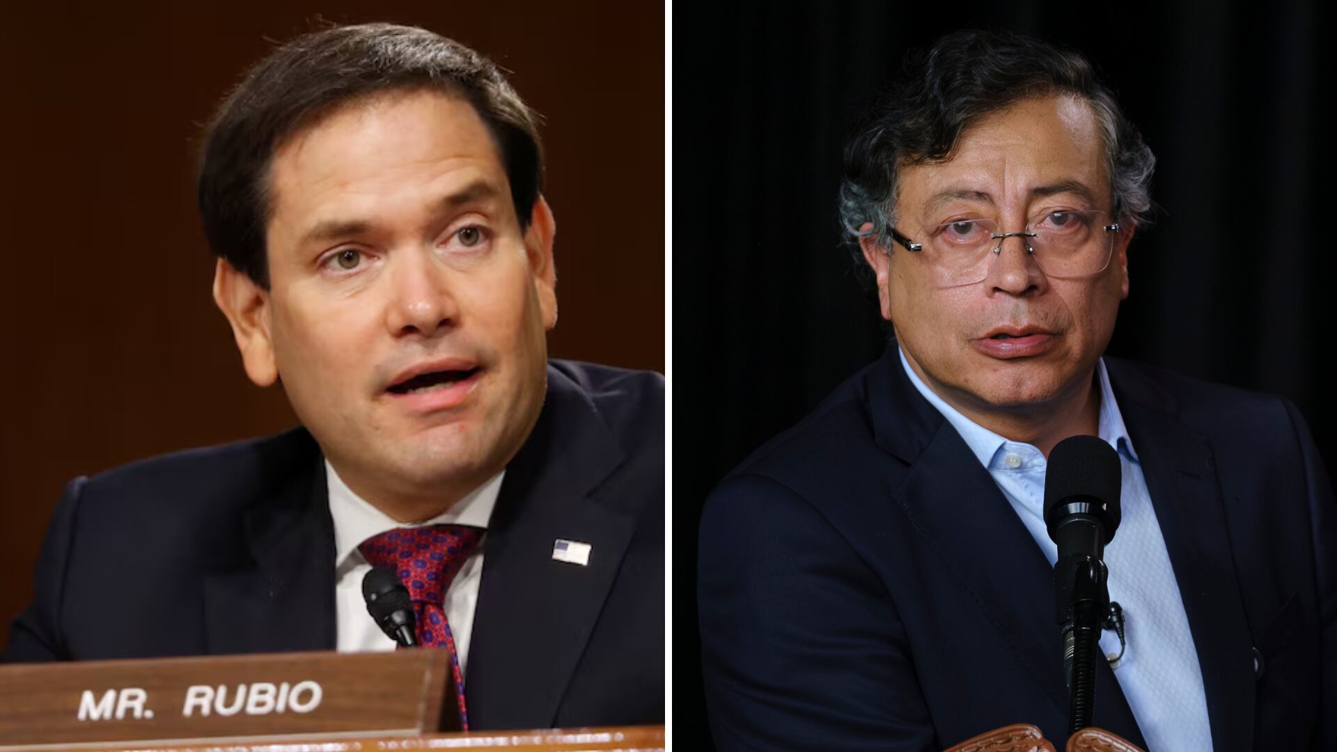 Marco Rubio nombró a Petro en plena audiencia en el Senado de Estados Unidos por captura de Nicolás Maduro - crédito Reuters - Andrea Puentes/Presidencia