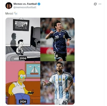 memes messi segunda