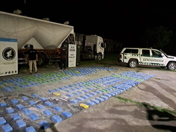 Gendarmería secuestró la droga