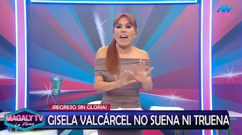 “No hay nada”: Magaly Medina arremete por ausencia de Gisela en TV. Captura: Magaly TV La Firme.