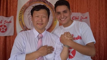 El candidato Coreano boliviano del