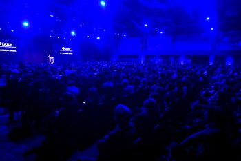 El auditorio en el que