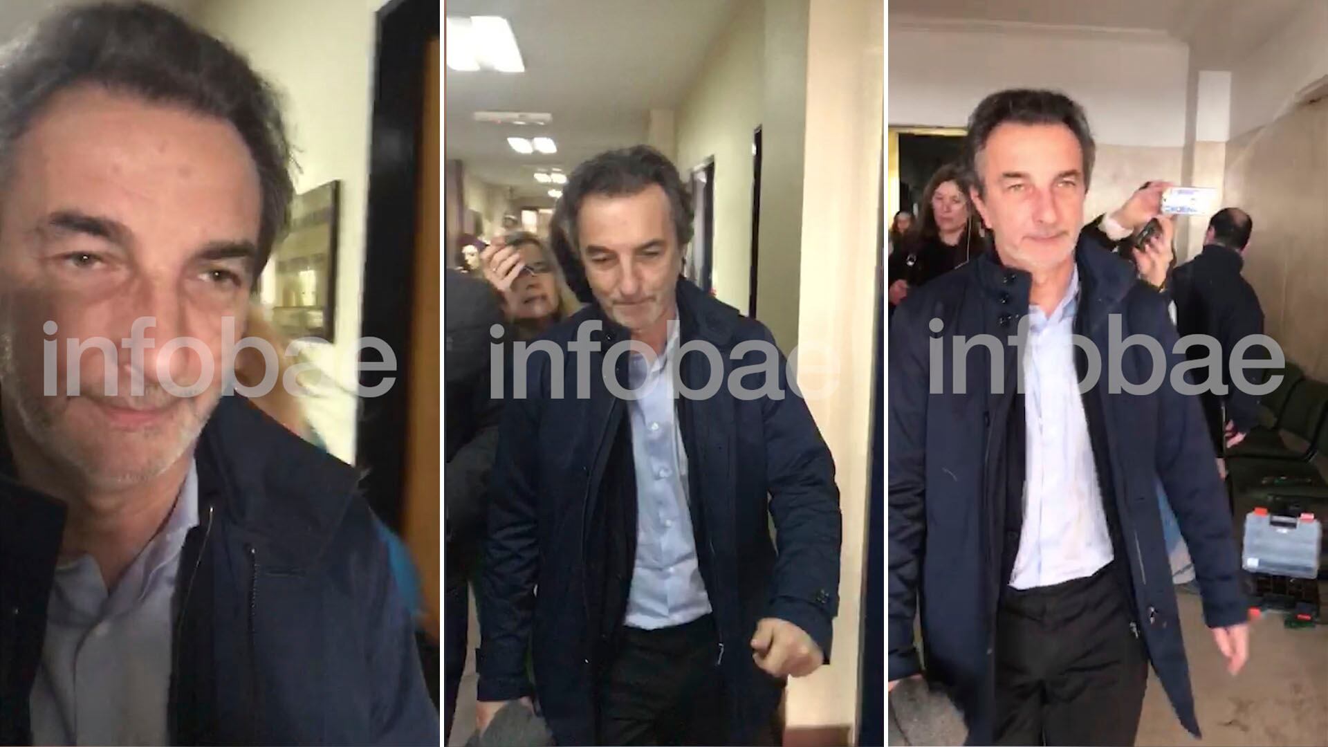 2018: Ángelo Calcaterra en los pasillos de Comodoro Py