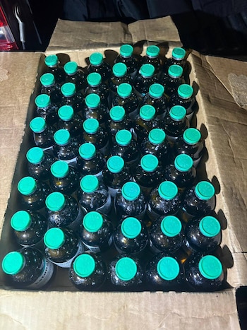 El operativo permitió decomisar ketanol, marihuana, dinero en efectivo, joyas y siete teléfonos celulares en poder de los detenidos./(Ministerio Público de Costa Rica)