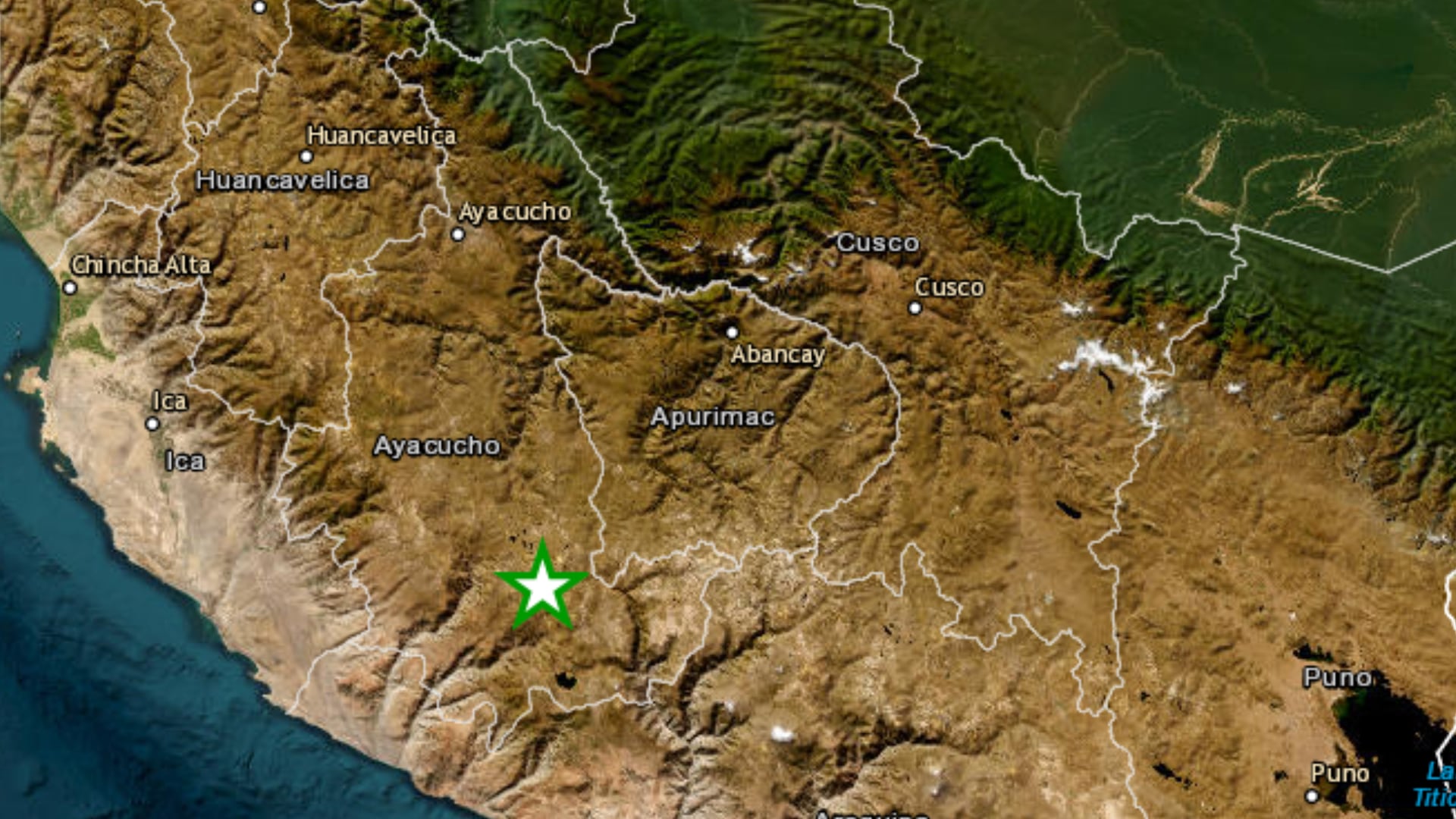 Ayacucho vuelve a temblar: réplica de magnitud 4.2 remeció Coracora luego del fuerte sismo de 7.2 registrado este jueves