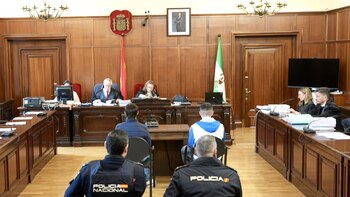 Los dos acusados del crimen