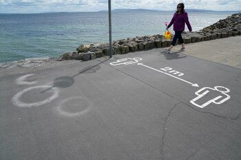 En las playas también se