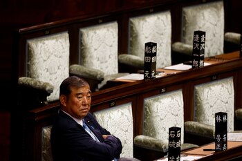 El Primer Ministro japonés Shigeru Ishiba. REUTERS/Kim Kyung-Hoon