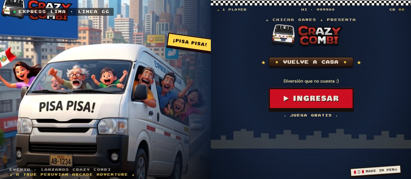 Crazy Combi regresa con una versión gratuita y renovada, apostando por gráficos 3D y acceso desde cualquier dispositivo web.
