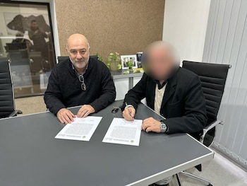 El cuerpo de Mauro Macrillanti