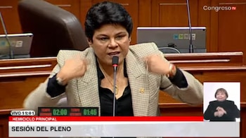 La congresista Norma Yarrow rechazó