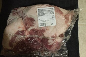 La etiqueta del corte muestra