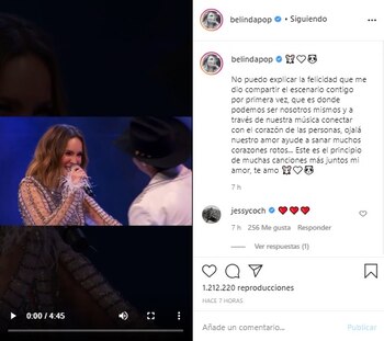 (Foto: Instagram de Belinda)