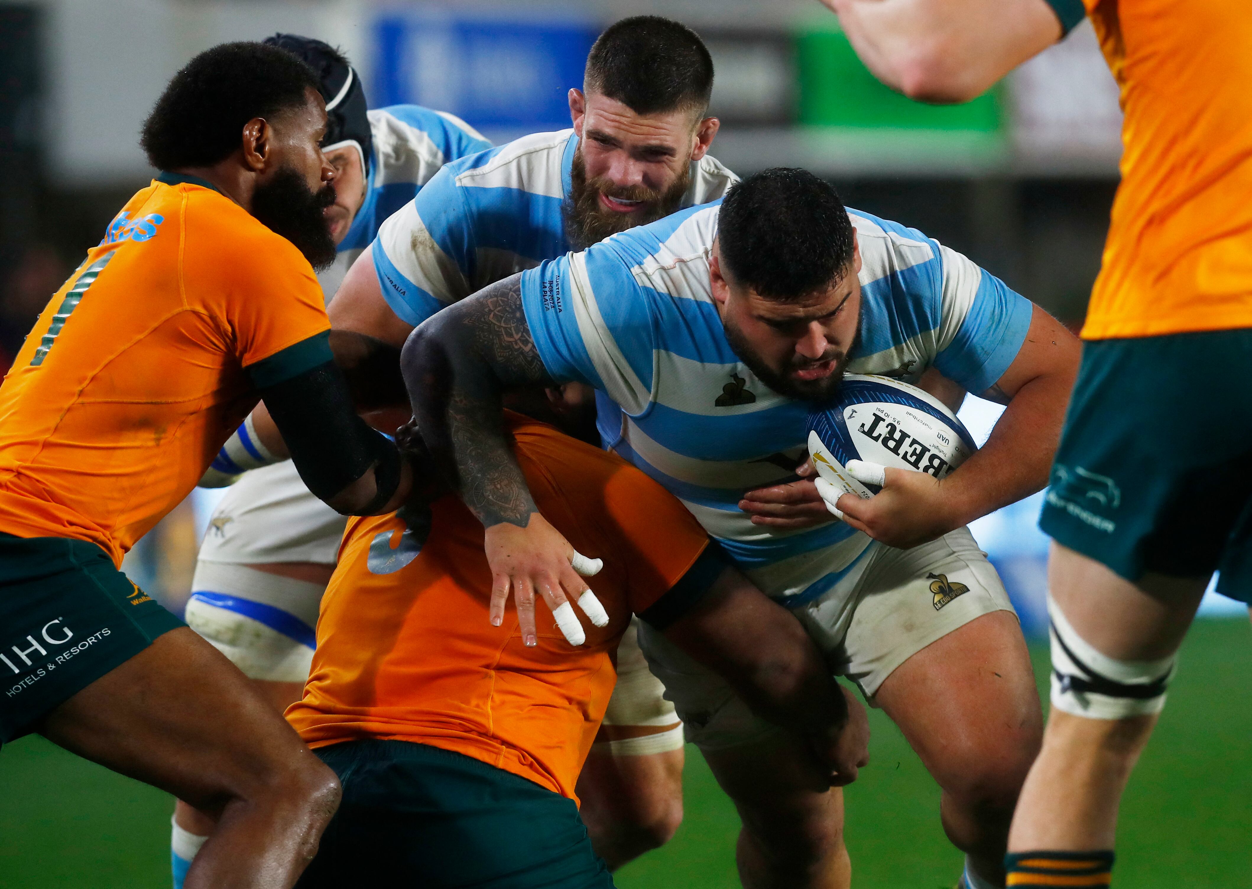 Joel Sclavi podría ser titular ante Australia (REUTERS/Cristina Sille)