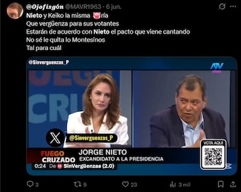 Conteo rápido y redes sociales: el significado detrás de las tendencias "Nieto", "ONPE" y "Tetra". Captura: X.