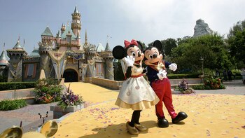 Mickey y Minnie en la