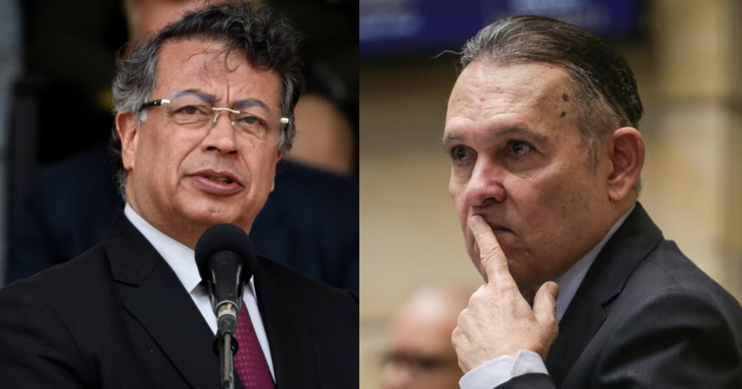 El pronunciamiento de Gustavo Petro fue hecho a través de su cuenta oficial de X - crédito Catalina Olaya/Colprensa y Cristian Bayona/Colprensa