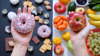 Siempre la comida saludable es