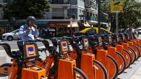 Las Ecobicis también sufrirán cambios en su sistema, en estos días festivos (Télam)