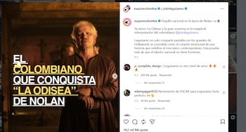 La Odisea volvió a ubicar a John Leguizamo entre los estrenos más comentados y reafirmó su proyección como actor colombiano en Hollywood - crédito @Johnleguizamo/IG