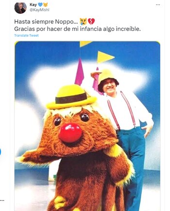 Usuarios despiden a Noppo Takami,