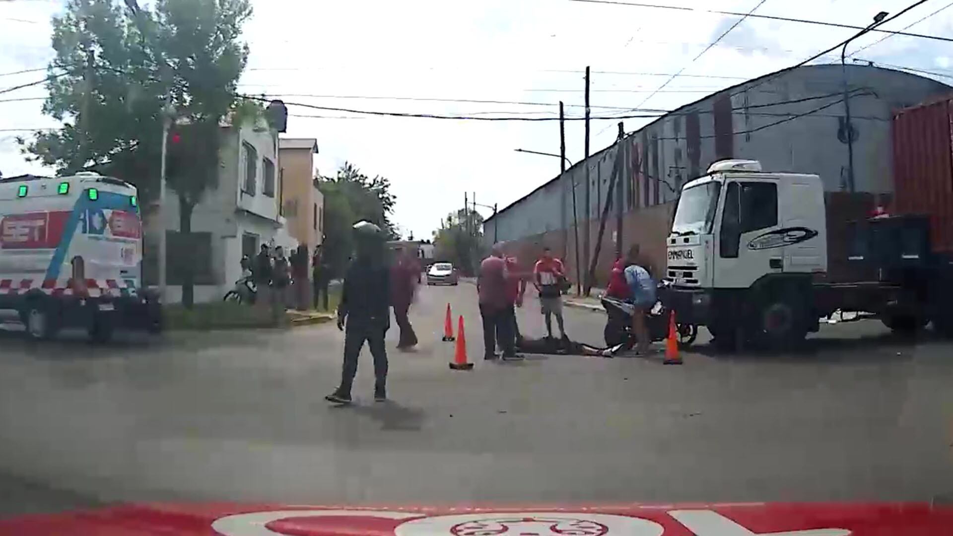 El Sistema de Emergencias Tigre (SET) asistió a la mujer lesionada