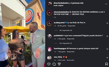 La despampanante entrada de Jossmery