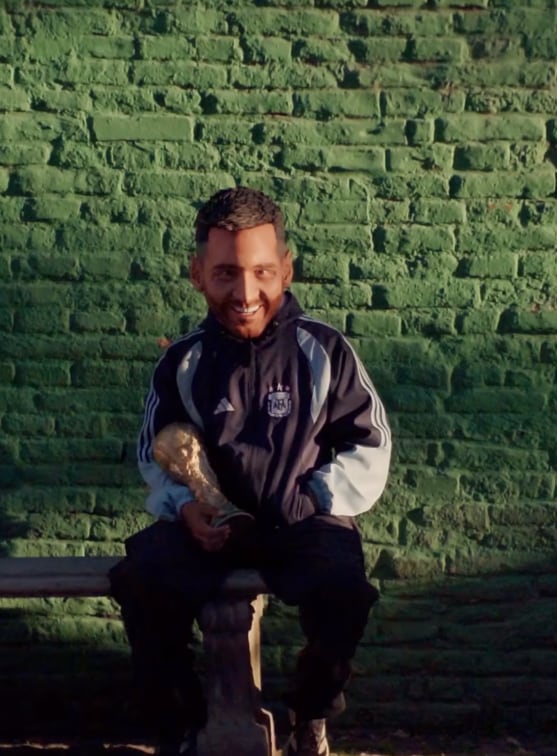 La escudería Alpine celebra la pasión futbolera y la identidad nacional en redes sociales