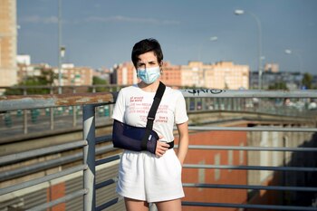 GRAF4027. MADRID, 23/07/2020. La patinadora