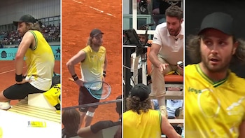 “¡Gritá ahora, cagón!”: la furiosa reacción de Marco Trungelliti contra un espectador en el Madrid Open