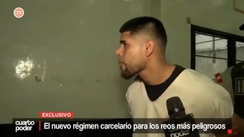 Durante la inspección al pabellón