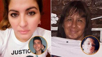 Braian Sarmiento (19) y Alejo