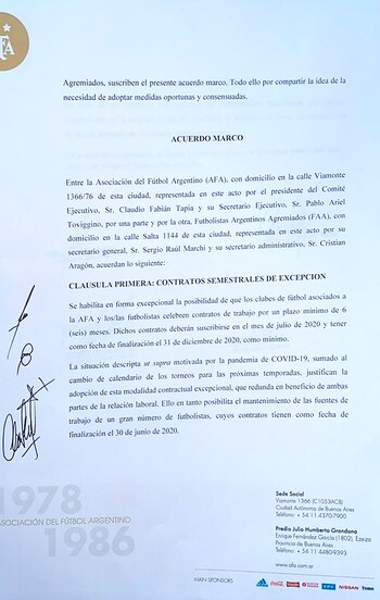 Acuerdo-AFA-Agremiados