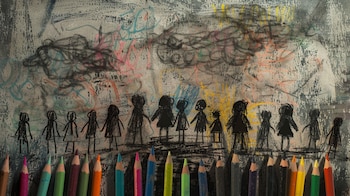 Abuso infantil, protección de menores, violencia, derechos del niño, infancia vulnerable. - (Imagen Ilustrativa Infobae)