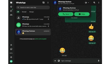Inicialmente, las llamadas y videollamadas