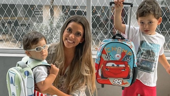 Belu Lucius habló del trastorno en la vista que tiene su hijo de un año y cinco meses