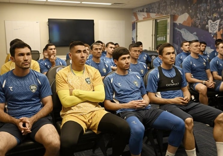 Mundial 2026: Revisión de seguridad a delegaciones de Uzbekistán y Senegal genera controversia - crédito @uzbekistanfa/IG