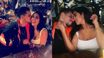 Melissa Paredes y Anthony Aranda