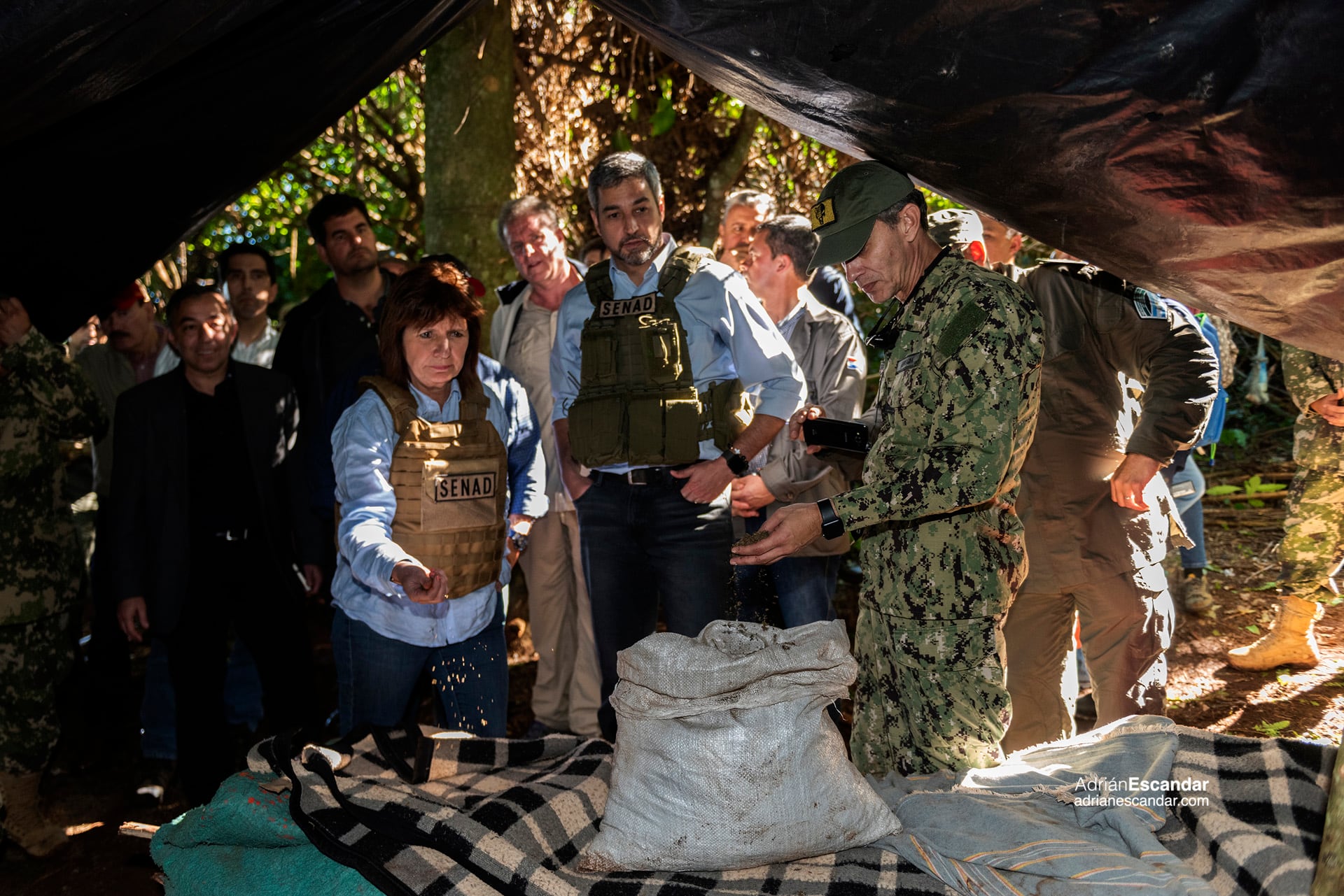 La ex ministra de Seguridad Patricia Bullrich le declaró la guerra la los narcotraficantes (Adrián Escandar)