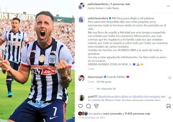 El mensaje de despedida de