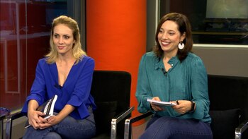 Lourdes Marchese y Lucía Salinas,