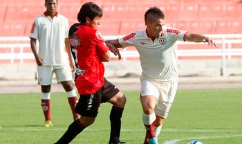 Mario Leguizamón durante un amistoso