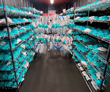 El sistema puede descontaminar hasta